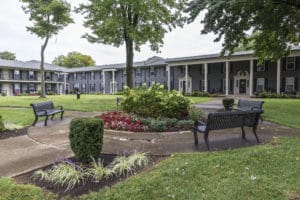 metropolitan apartments exterior in louisville