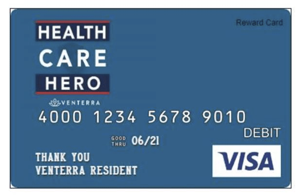 healthcare heroes giftcard