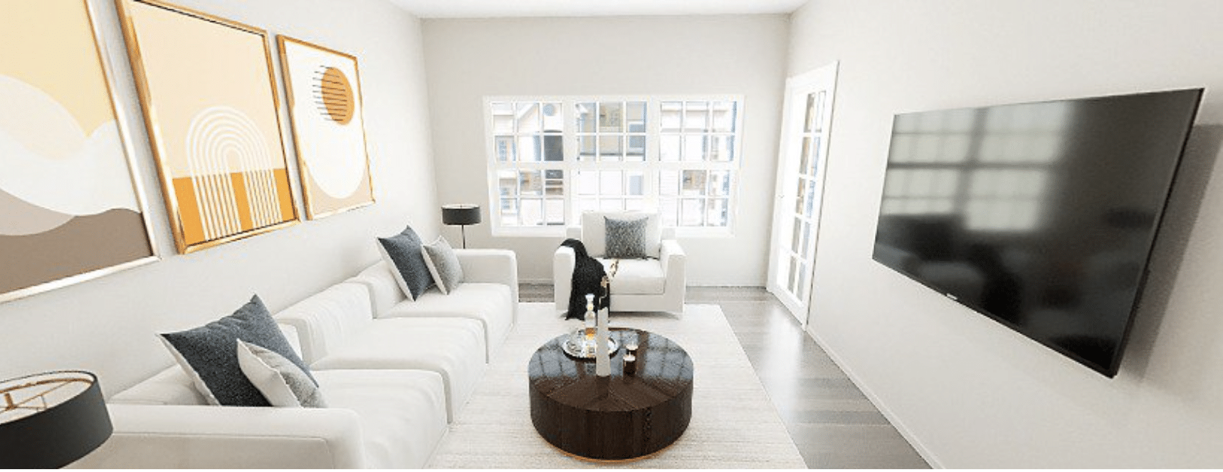silverbrooke new construction living room view