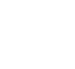 A simple black downward arrow centered on a white background.